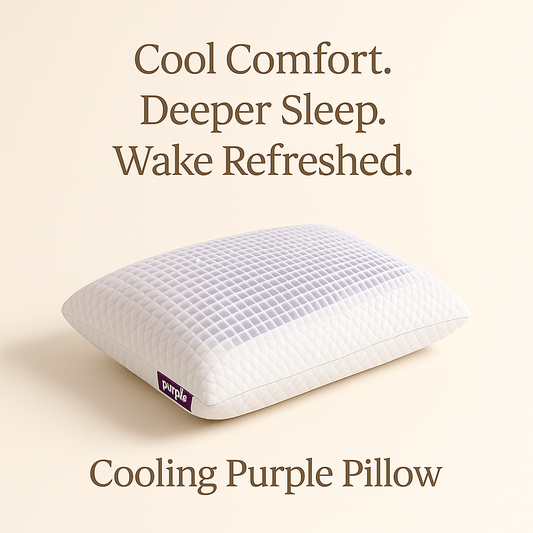 Cooling Purple Pillow