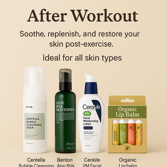 After Workout Skin Recovery Care Kit