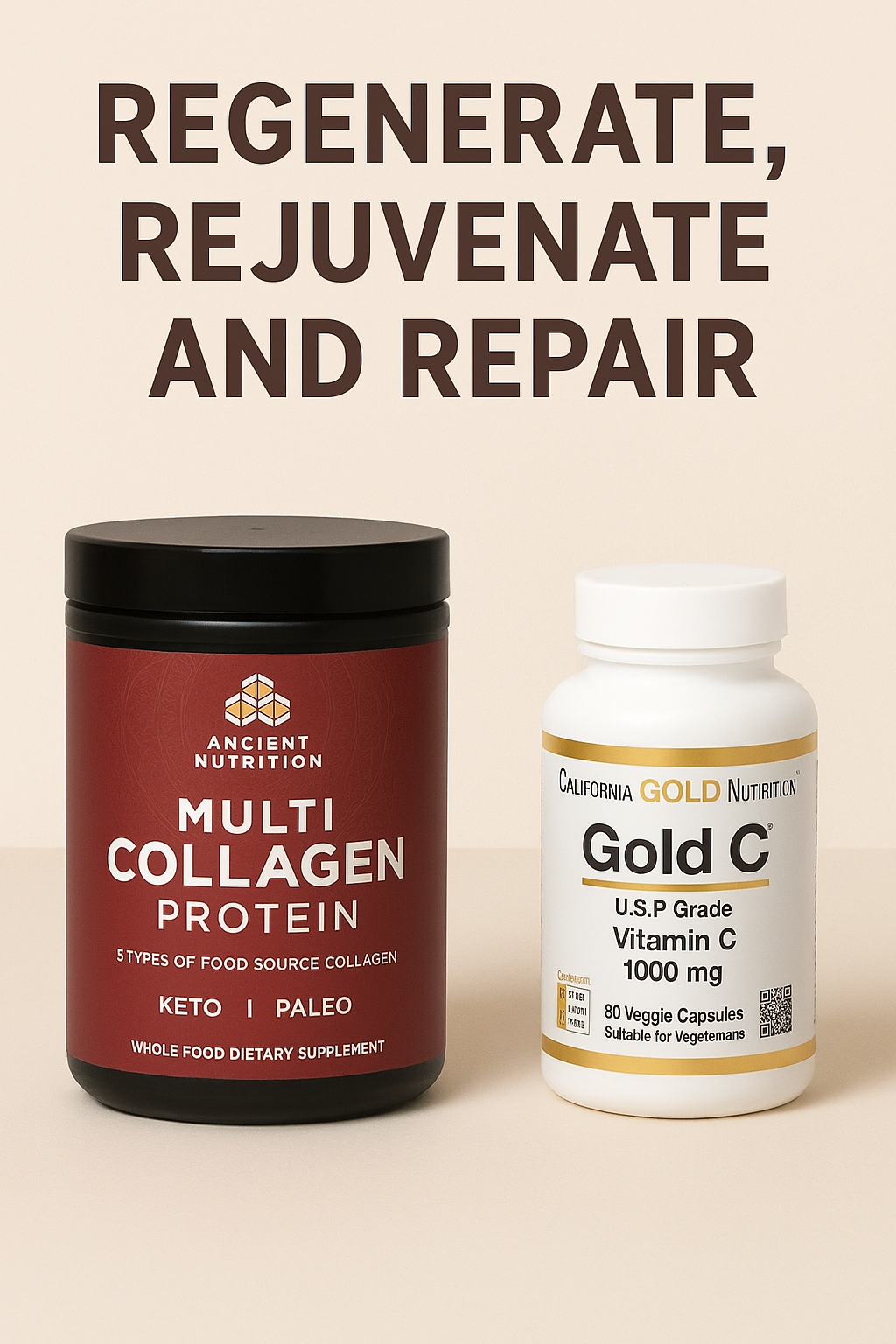 Regenerate, Rejuvenate and Repair